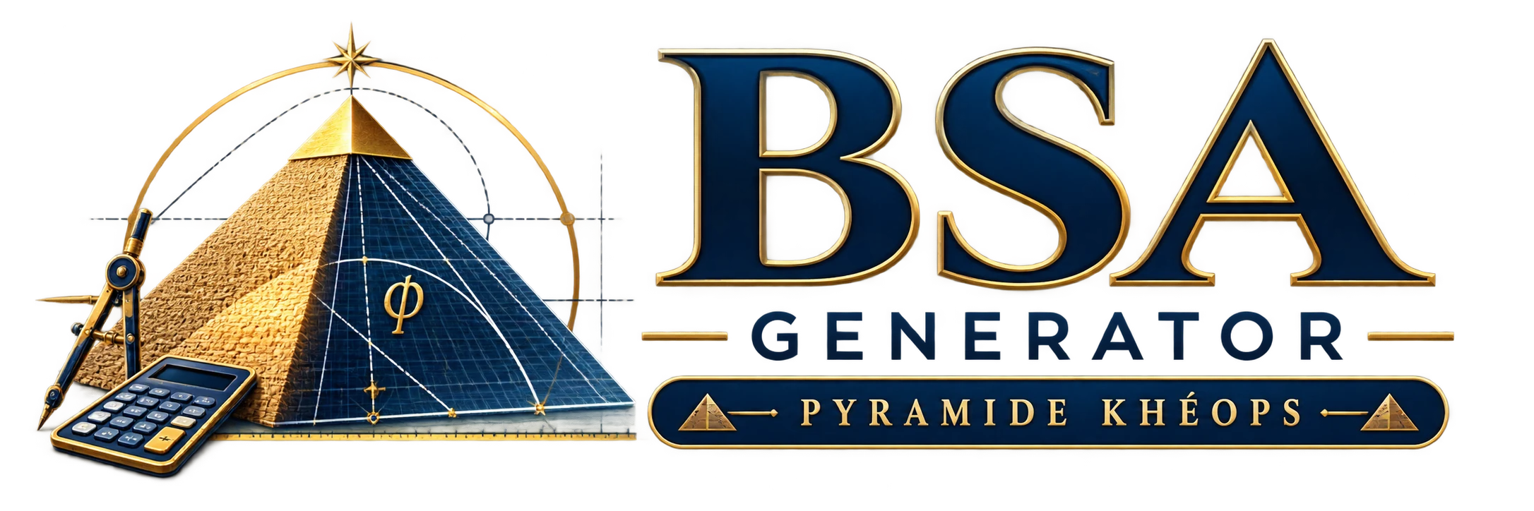 Logo BSA Generator Pyramide Khéops